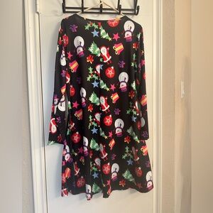 Tunic style Christmas dress